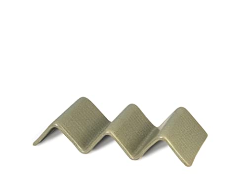 Streat Set 2 Porta Tacos In Stoneware Verde 2 Posti/3 Posti
