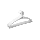 KOGJOGH Perchas estándar 5/10 unids Racks Racks portátiles Pantalla de plástico Perchero Abarcadero Abrigos Abrigos Camisa Traje Hanger Ropa Organizador(Grijs,10 pcs)