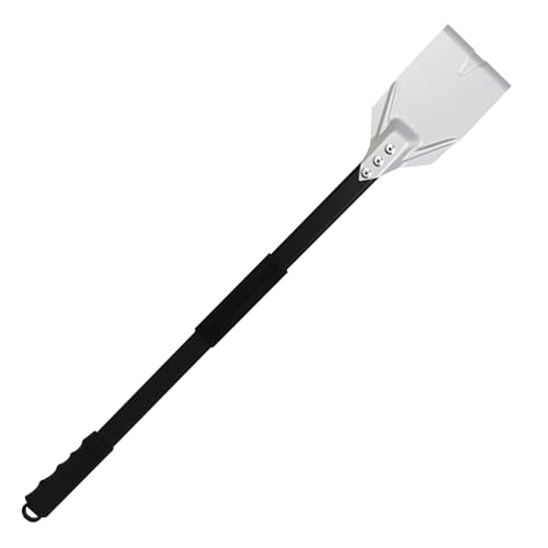 Brosse four à pizza amovible 81cm avec râteau à charbon et crochet