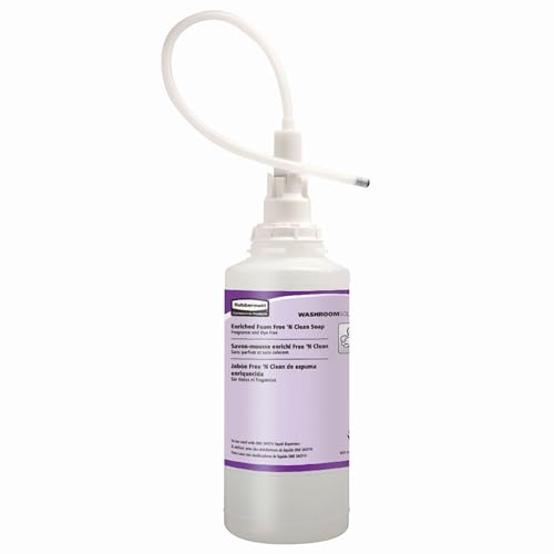 Rubbermaid FG750389 OneShot Foam Refill - Enriched Foam Free â€˜N Clean Soap, E1, 800 mL,