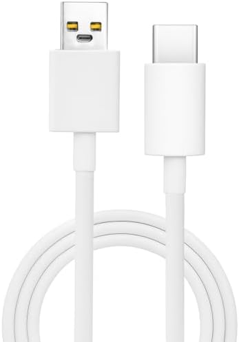 AINE 120W USB Type-C SuperVOOC Data Sync Cable compatible with Realme GT 6 GT 6T | 11 Amp High-Speed Charging | Original Charging Speed