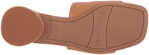 Franco Sarto Womens Loran Slide Sandal Cognac Brown Leather 7M | Image 3