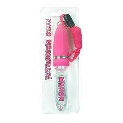 Stylo Message 11 Cm Avec Paillettes Et Cordon Tour...