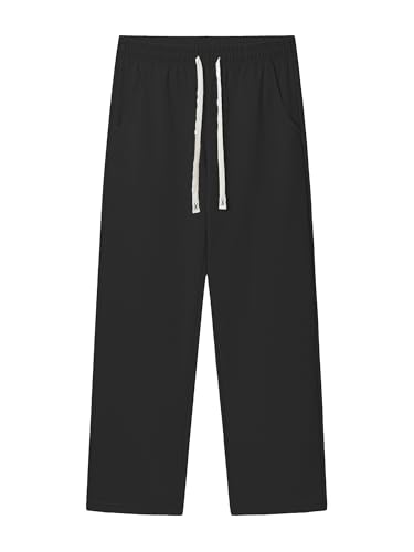Men's Casual Jogger Pants with Drawstring Waistband Breathable Stretch Fabric2
