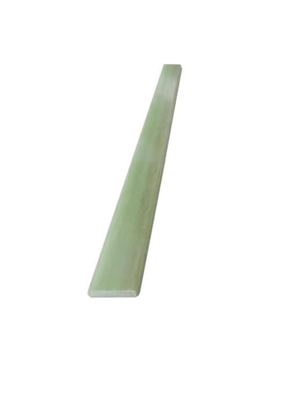 Barra de varilla de resina cuadrada FR4 de 24 cm - Varilla aislante de fibra de vidrio verde agua de alta dureza for piezas de bricolaje(20x50mm)