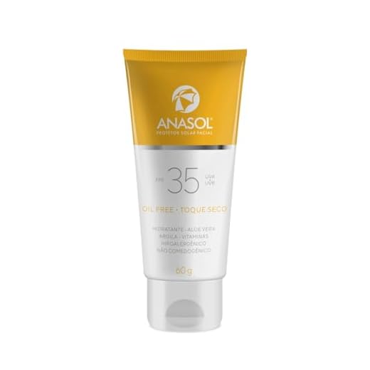 Anasol Protetor Solar Facial FPS 35-60g
