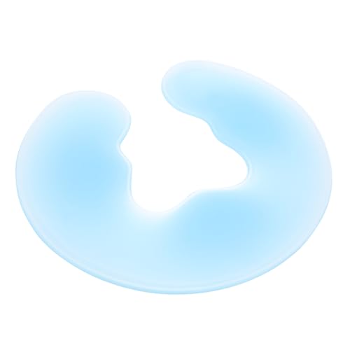 SOLUSTRE U-Shaped Hole Pillow Face Massage Sleeping Lying Pillow Silicone Pad for Salon Spa