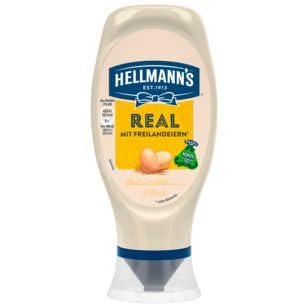Hellmann's Real Mayonnaise, 430 ml - Das Original 8er Pack