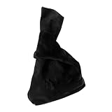 WOFASHPURET Japanische Retro Flanell Knotentasche Handgefertigte Stoffhandtasche Einfarbig...