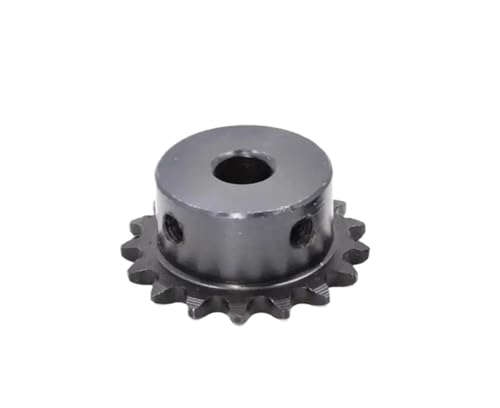 Bevel Gear Pinion Hardware Mechanical 04C Chain Gear 25Tooth 8-20mm Bore 45# Steel Industrial Sprocket Wheel Motor Chain Drive Sprocket(16mm)