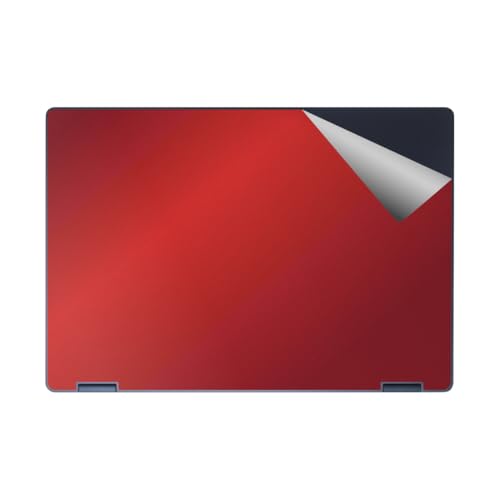 PDA工房 スキンシール HP OmniBook X Flip 14-fm0000 / 14-fk0000シリーズ 対応 【グロス・メタリックレッド】