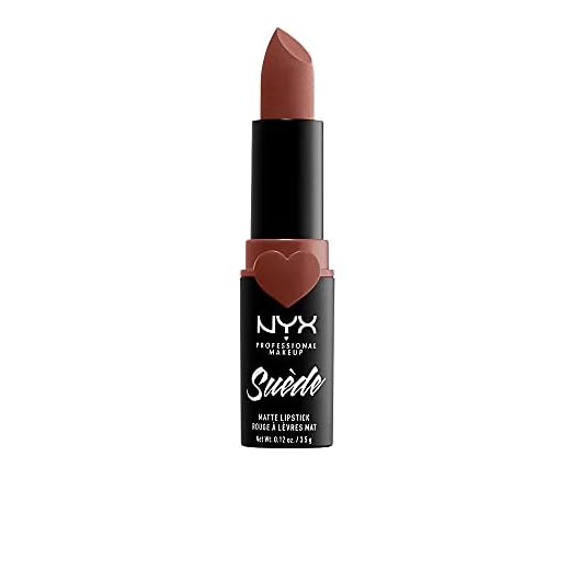 NYX PROFESSIONAL MAKEUP, matt läppstift, Suede Matte Lipstick, nyans: Free Spirit, 3,5 g