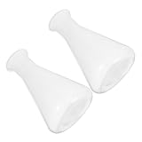 Fioles erlenmeyer de laboratoire : dotées d'une large ouverture, ces fournitures d'expérimentation permettent de verser facilement des liquides et de les nettoyer facilement, réduisant ainsi la complexité et le temps requis pour les opérations de laboratoire.