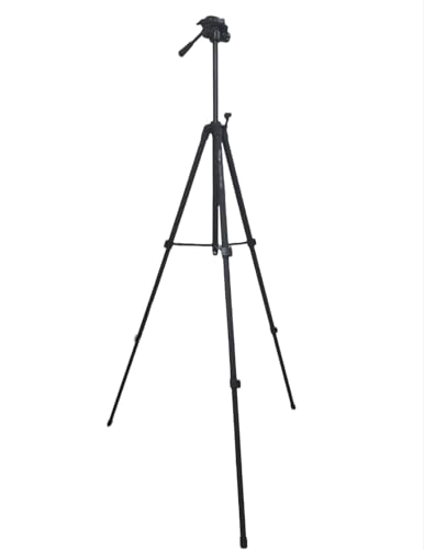 Image of Photron PHT800 Tripod for DSLR Camera with 3500g Load Capacity, 610mm-1700mm Height Range, 3-Section Aluminum Legs