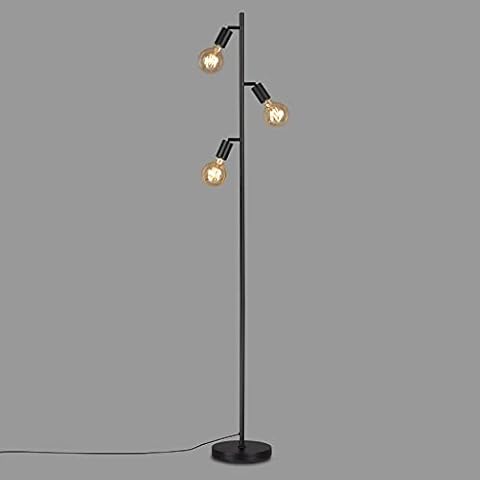 Briloner Lampadaire Rétro 3x E27 Cover