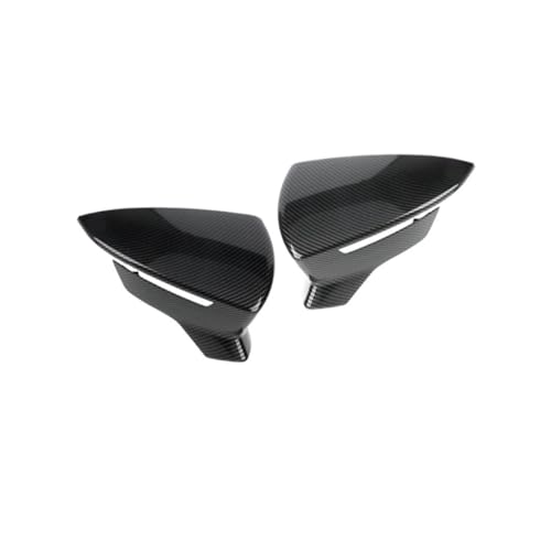 Boîtier de rétroviseur pour Seat Leon 5F MK3 FR Cupra 2012-2020 finition carbone 2 pièces