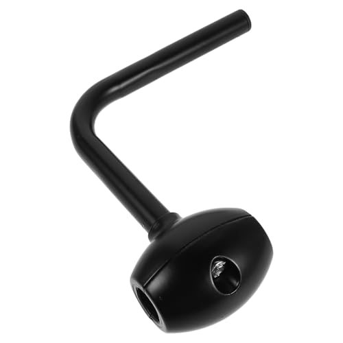TOYANDONA Support de Rétroviseur Arrière en Métal Noir pour Excavatrice Trou de 13/16 Pouces, Minimisant Les Angles Morts, Installation Rapide pour Véhicules de Chantier