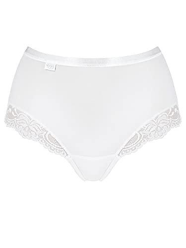 Sloggi Romance Maxi, Slip Donna, Bianco (White), 46 - 3