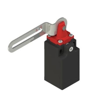 PIZZATO FR 5C3 1NO+1NC SNAP Action (B5), FR Series, IP67, ONE Threaded PG 13.5 Conduit Entry, Positive Opening, Safety Switch, TECHNOPOLYMER HOUSING, with Slotted Hole Lever AT THE Left