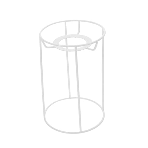 Cadre abat-jour E27 Lurrose support métal pour suspension et lampe de bureau réglable 10-16cm