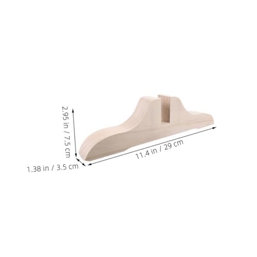 Base de support pour paravent en bois noble pour cloison de séparation