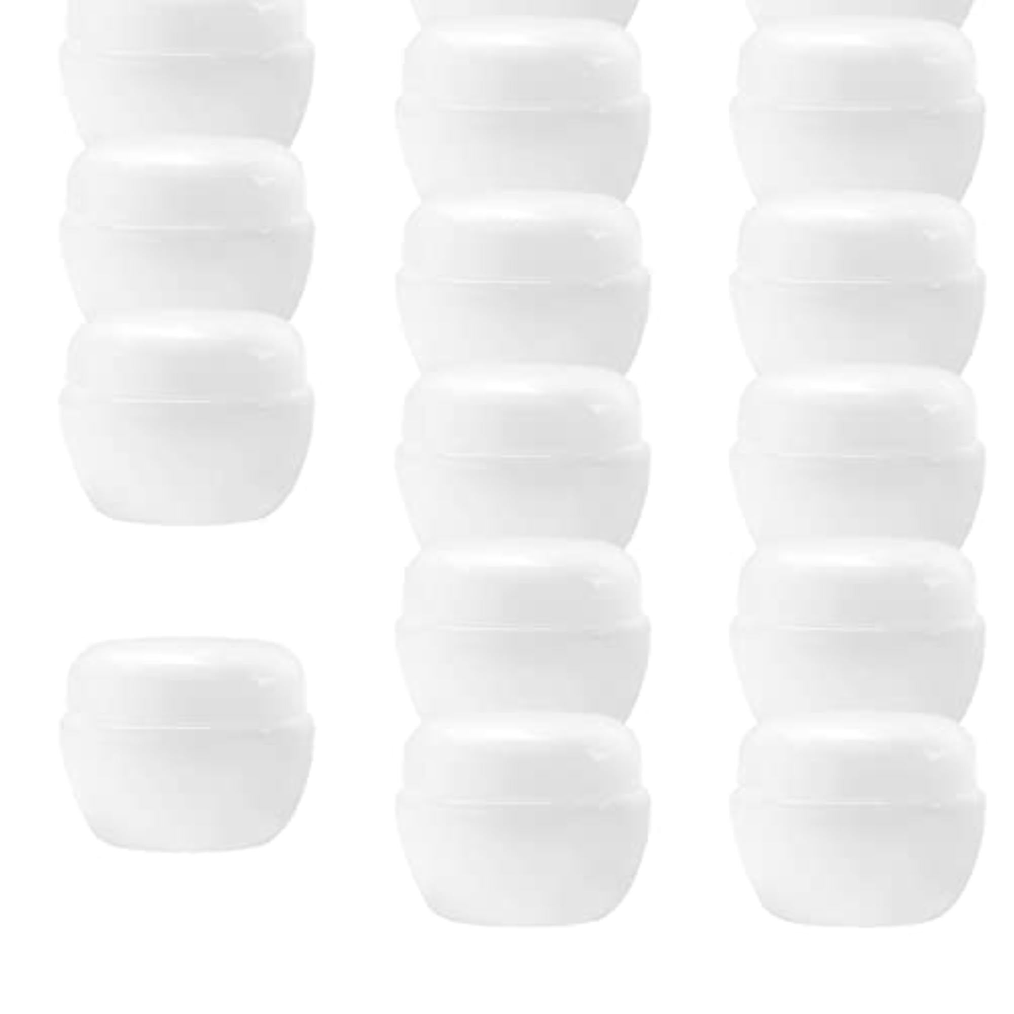 30 Pieces Cosmetic Jars Refillable 10G Empty Small