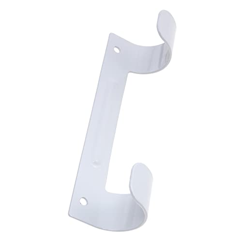 Veemoon Support Double Crochet Pour Planche à Repasser Blanc, à Suspendre Murale Robuste En Métal, Crochet Suspendre Domestique, Rangement Pratique Pour Maison Et Hôtel