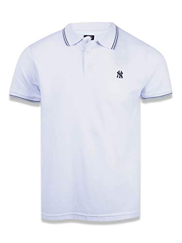 POLO NEW YORK YANKEES MLB BRANCO PRETO ROSA ROYAL MARINHO MESCLA NEGRO MESCLA CINZA NEW ERA