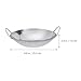Imagen de Abaodam Olla de Cocina de Metal Inoxidable 10 Pulgadas con Doble Asa Sartén para Cocinar en Casa Olla Caliente para Hot Pot para Uso Doméstico