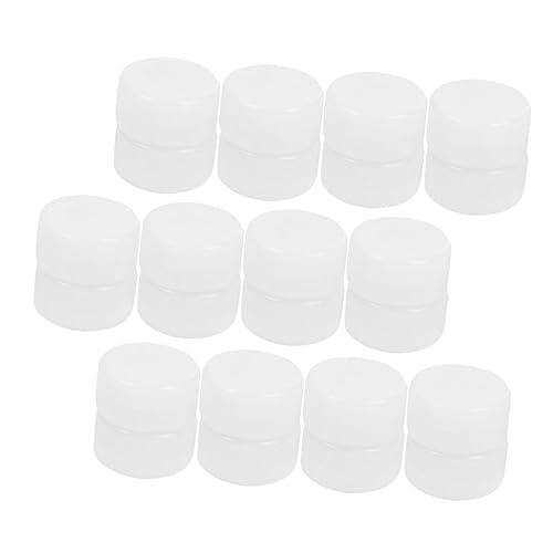 ibasenice 50 Pcs caja de plástico bonecas muñecos bebe toys portabebé portabebes cespino muñeco Matracas blancas reemplazo de juguete chirriador reemplazo de peluche el plastico