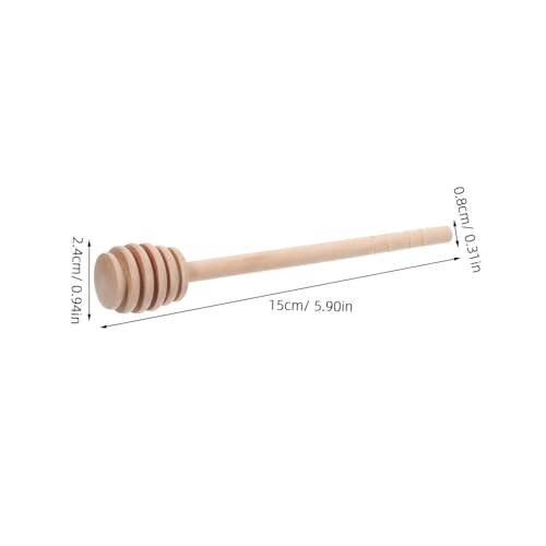 Bâtonnets à miel en bois VANZACK x40 pour confitures et sirops