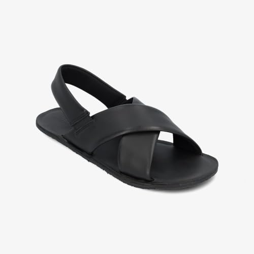 Image of GROUNDIES Verona Barefoot Sandals for Women - Comfortable Women's Sandals, Leather or Vegan Leather, with a Soft Lining & Flexible Non Slip Outsole