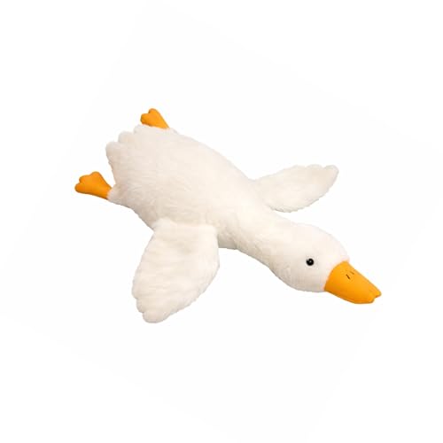 Image of TOYTALES Soft Sleeping Duck Plush Toy | Super Soft Light Weight | Stuffed Toy for Girls and Boys | Cute Plush Stuffed Animal Gift for Babies & Children (45CM)