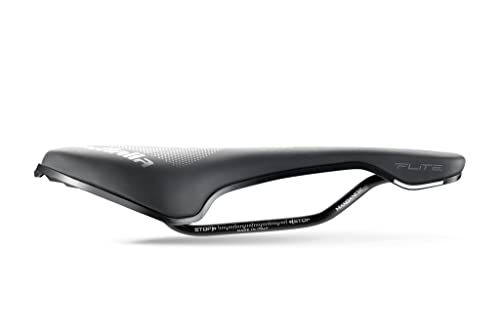 Selle Italia Flite Boost TM, L, Road, MTB, and Gravel Bike Saddle - for Men and Women, Short Nose Racing Seat, 248 x 130mm, 235g
