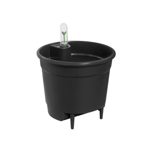 elho Self-watering Insert 21 - Accessory for Indoor Plant Pots - diameter 20.7 x H 19.5 cm - Black/Living Black