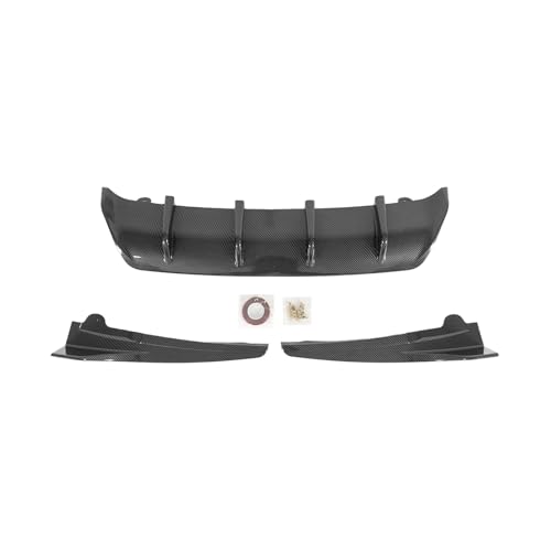 Difusor parachoques trasero para Lexus IS300 y IS350 F-Sport con polainas laterales 2017-2020