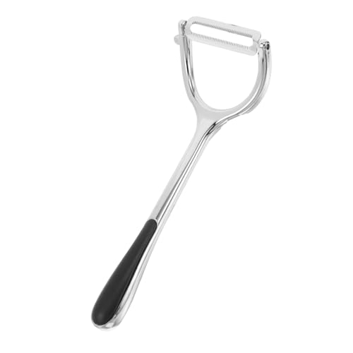 SHOWERORO Cuchillo Pelador De Doble Filo Para Pelador De Verduras Multifunción De Aleación De Zinc Hogar Mango Ergonómico Antideslizante Para Pelar Manzanas y Patatas