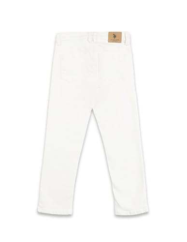 Image of U.S. Polo ASSN. Slim Fit Jeans for Boys - Five Pockets, Mid-Rise Waist, Casual Kids Wear