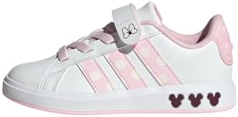 adidas Disney Minnie Mouse Grand Court Shoes Kids, Bulut Beyazı/Şeffaf Pembe/Cha, 28 - Görsel 1