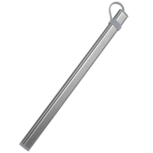 Jkjhbhged Chopsticks Storage Tubes Aluminum Alloy Box Case for Titanium Chopsticks Storage Box Without Chopsticks Gray