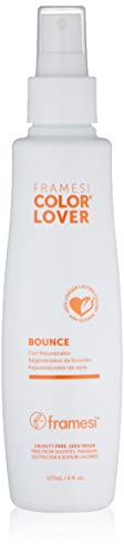 Framesi Color Lover Bounce Curl Rejuvenator, 6 Fl Oz, Leave In Conditioner Spray, Curly Hair, Color Treated Hair #TOP11