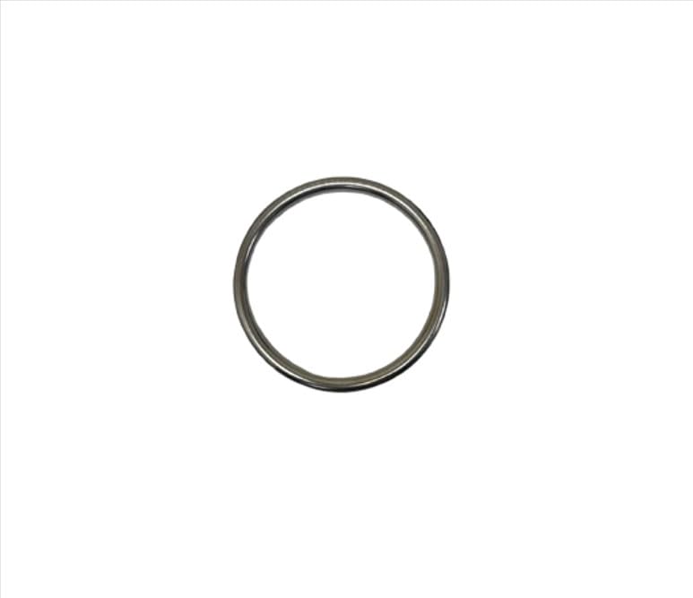 Anneau rond soudé en inox 316 13x150 mm pour gréement et amarrage bateau