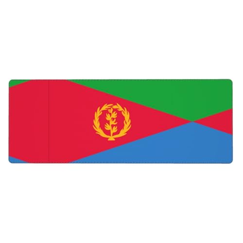 Tapis de souris Érythrée XL 30x80 cm antidérapant idéal pour le bureau et l'ordinateur