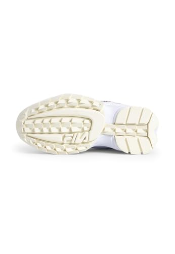 FILA Disruptor P Teens Baskets Blanches Fille et Ado Décontractées - 4