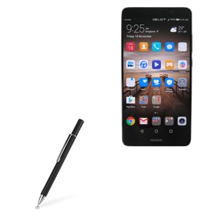 BoxWave Stylus Pen Compatible with Huawei Mate 9 Pro - FineTouch Capacitive Stylus, Super Precise Stylus Pen - Jet Black