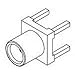 73415-5940, Conn MCX F 75Ohm Solder ST Thru-Hole Gold Bag (25 Items)