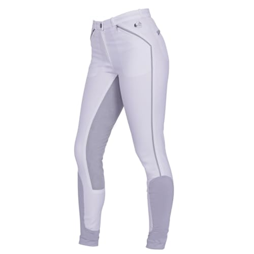 Culotte d'équitation fP jESSICA blanc-gris 38, l'excellence des finitions
