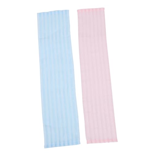 FOYTOKI シャワーブラシ、背中用バスシャワー、ヘチマスポンジ、バス 除去タオル、ボディ 洗浄ツール、長方形バスタオル