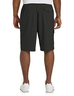 Reebok Big and Tall Performance Ripstop Cargo Shorts Black 3XL2