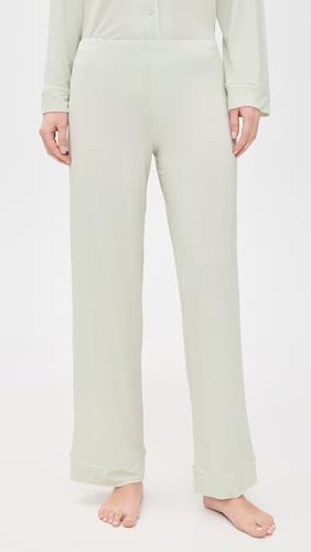 Image of Eberjey Gisele Classic Women's Pajama Set | Long Sleeve Shirt + Long Pants